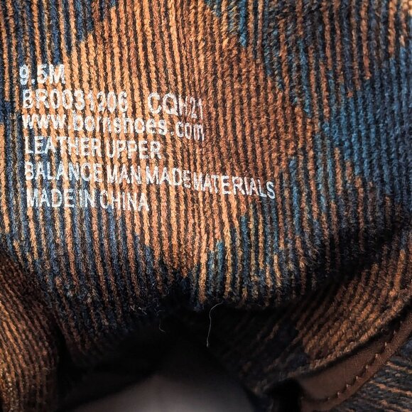 Born Women Codi Brown Leather Lace-up Waterproof Moto Combat Boots sz 9.5 - Picture 7 of 7